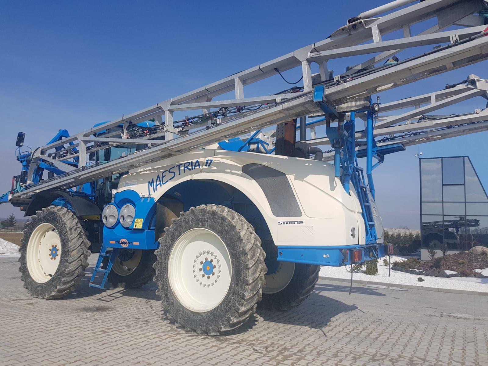 Opryskiwacz samojezdny Matrot, rok produkcji 2008, klient z woj. pomorskiego